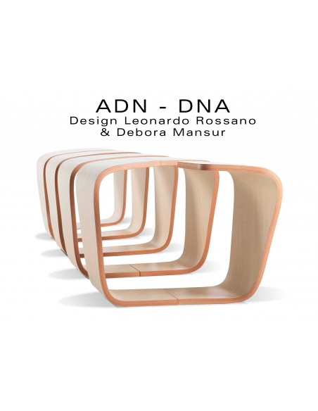 Banc D Attente Courbe Design Adn Places Aux Formes H Lico Dales En