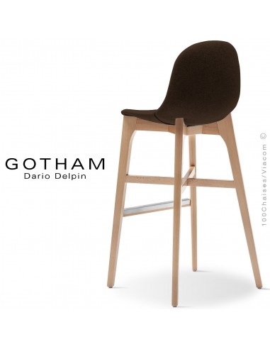 Chaise Design Gotham S Pi Tement Acier Peint Ou Chrom Assise Coque