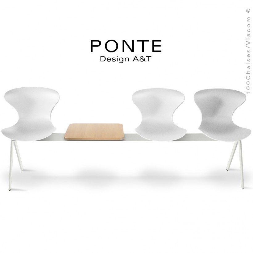 Banc ou assise sur poutre PONTE,...