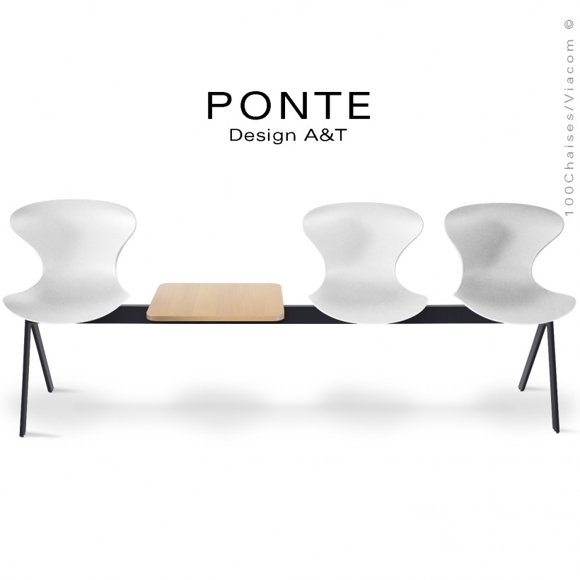 Banc ou assise sur poutre PONTE,...