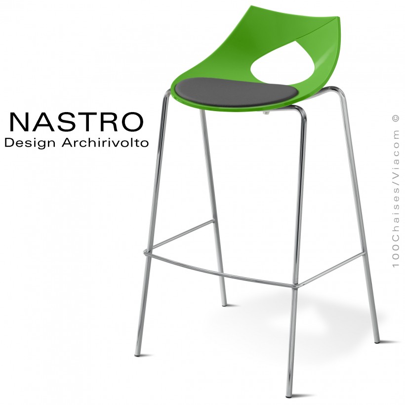 Tabouret de bar design NASTRO, assise...